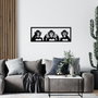 Wallity Three Monkeys-L Negro